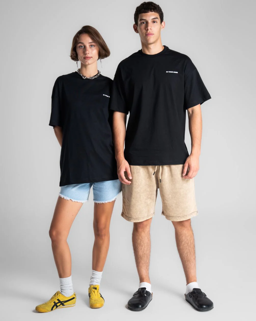 Black Basic Oversized Tee - Image 3