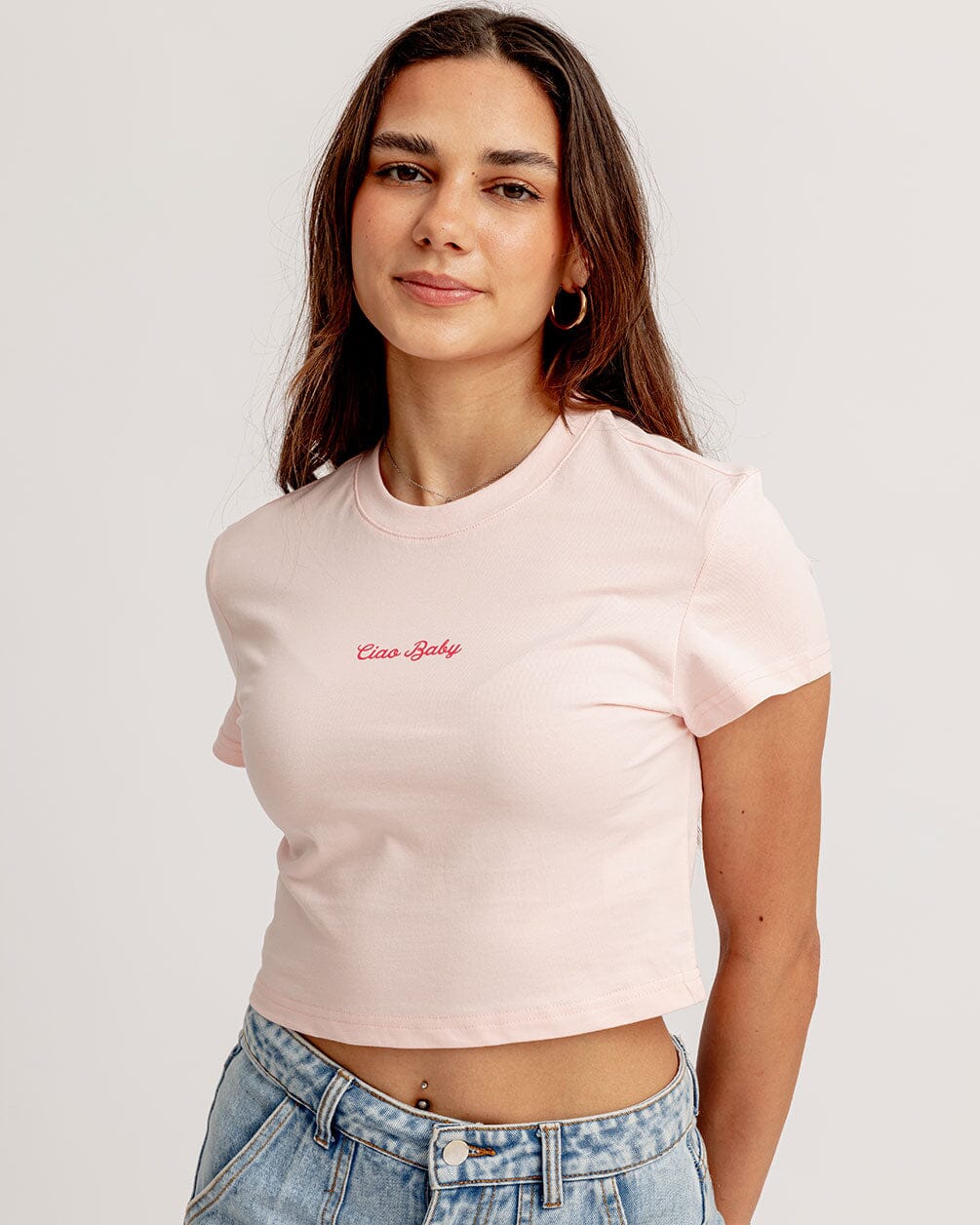 Ciao Baby Cropped Tee - Image 3