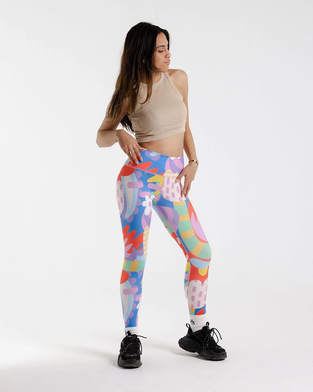 Flowery Leggings - Image 3