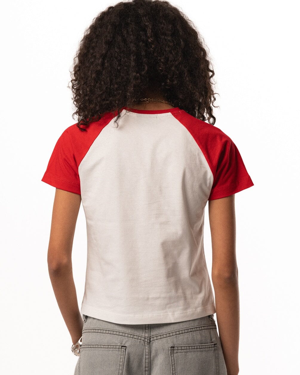 Khamsa Fitted Baby Tee - Image 3