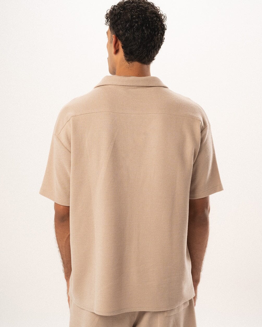 Male Coffee Waffle Shirt - Image 3