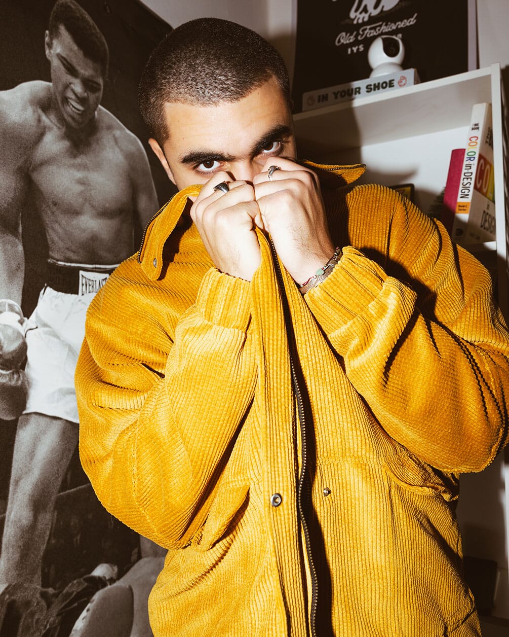 Mustard Corduroy Jacket - Image 3