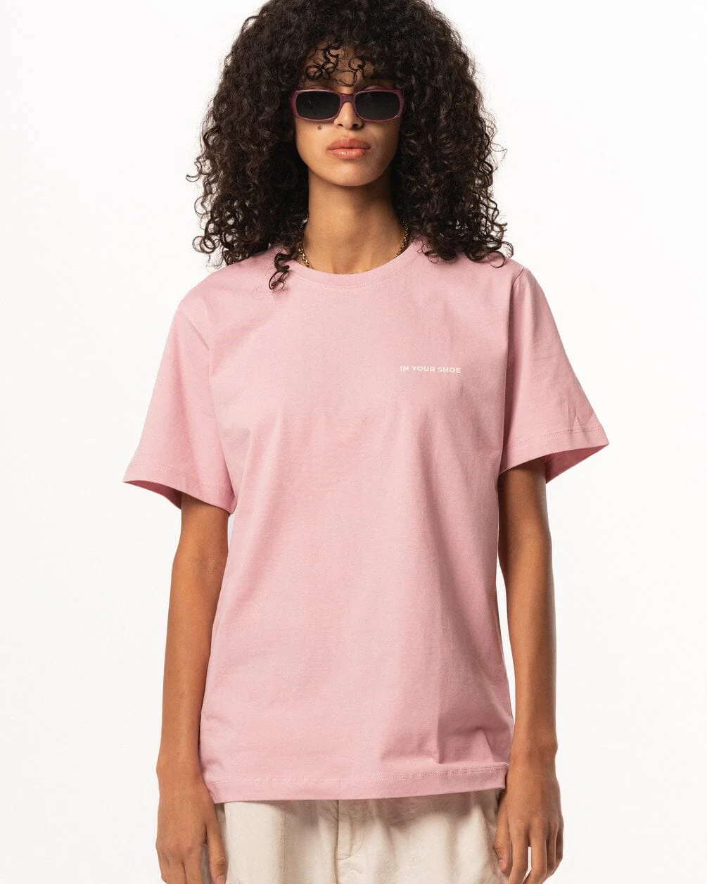 Pink Basic Regular Tee - Image 4