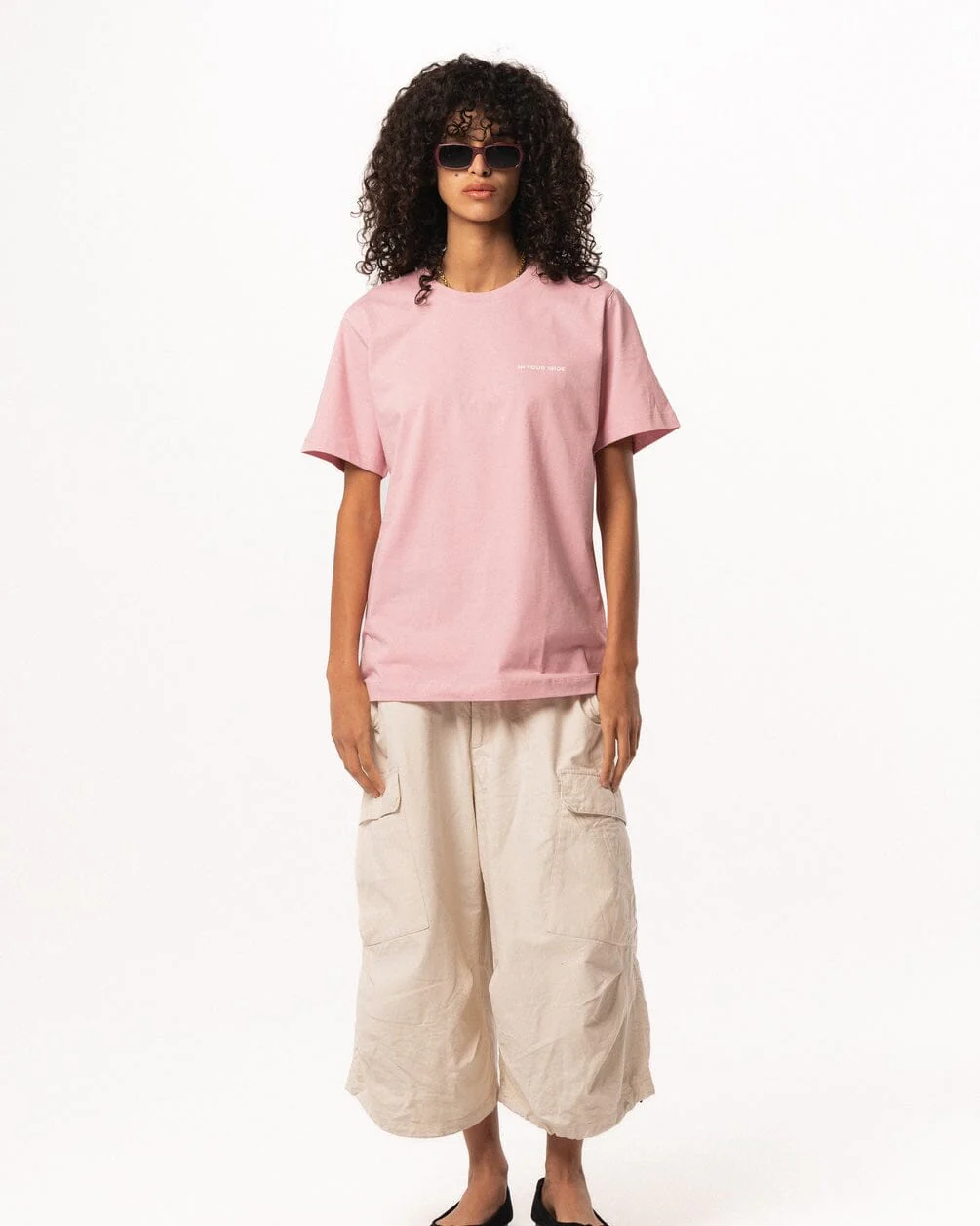 Pink Basic Regular Tee - Image 6